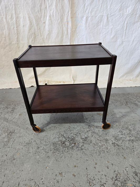 Mid 1900s Wooden bar cart