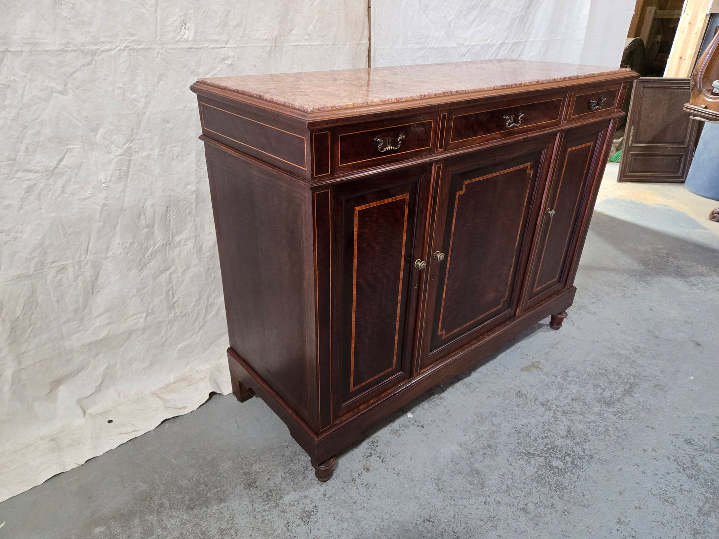 Late 1800s Neoclassical Sideboard