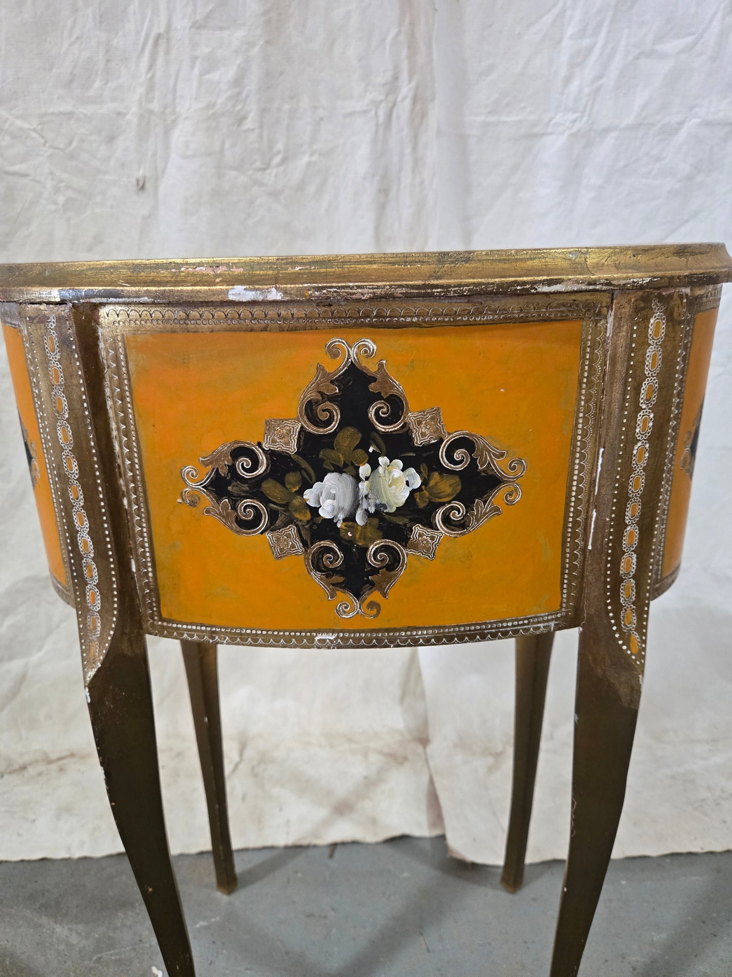 Early Century Florentine Nightstand