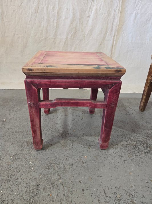 Early 1900s Qing dynasty stool