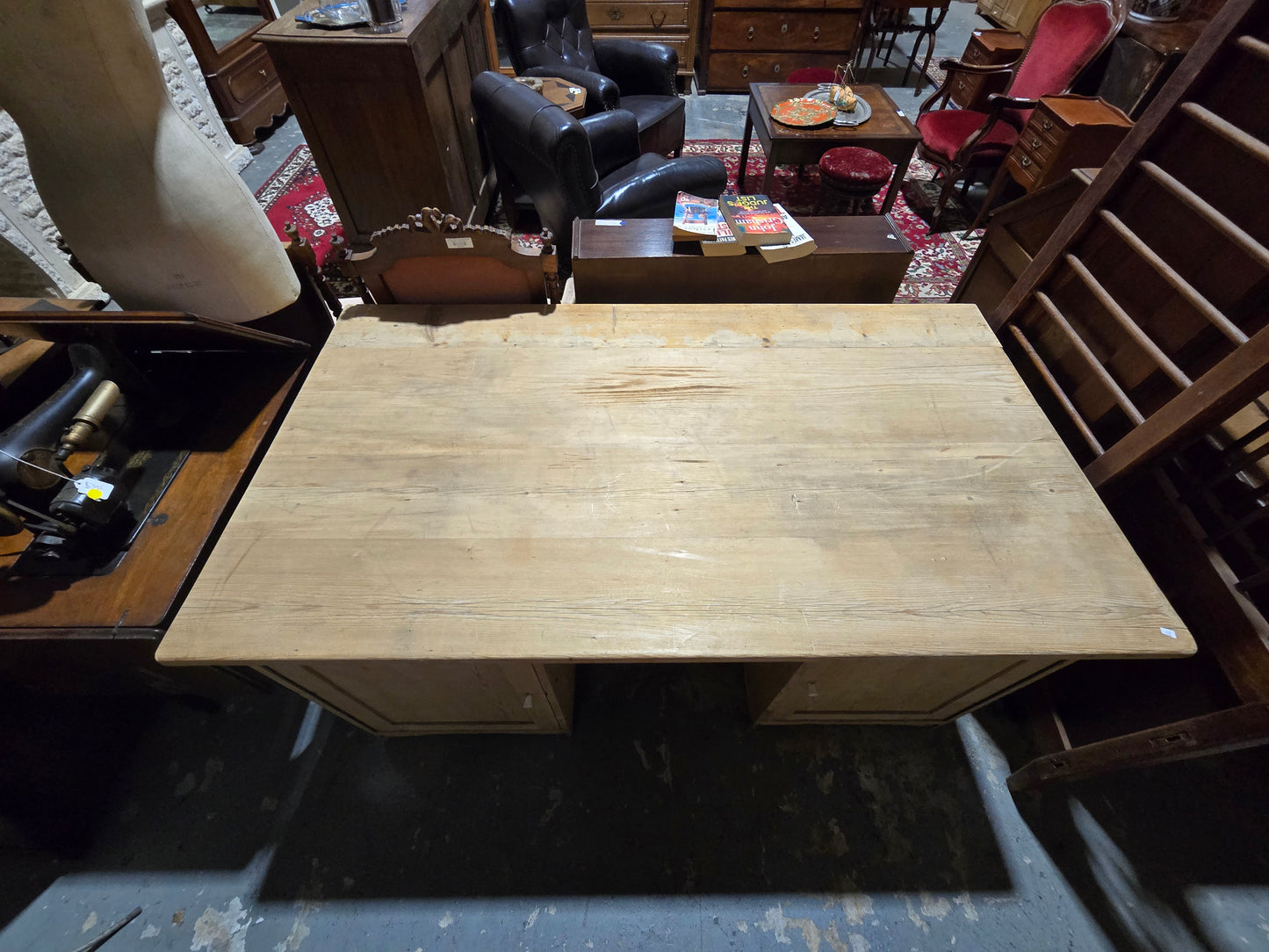 German Pine Desk