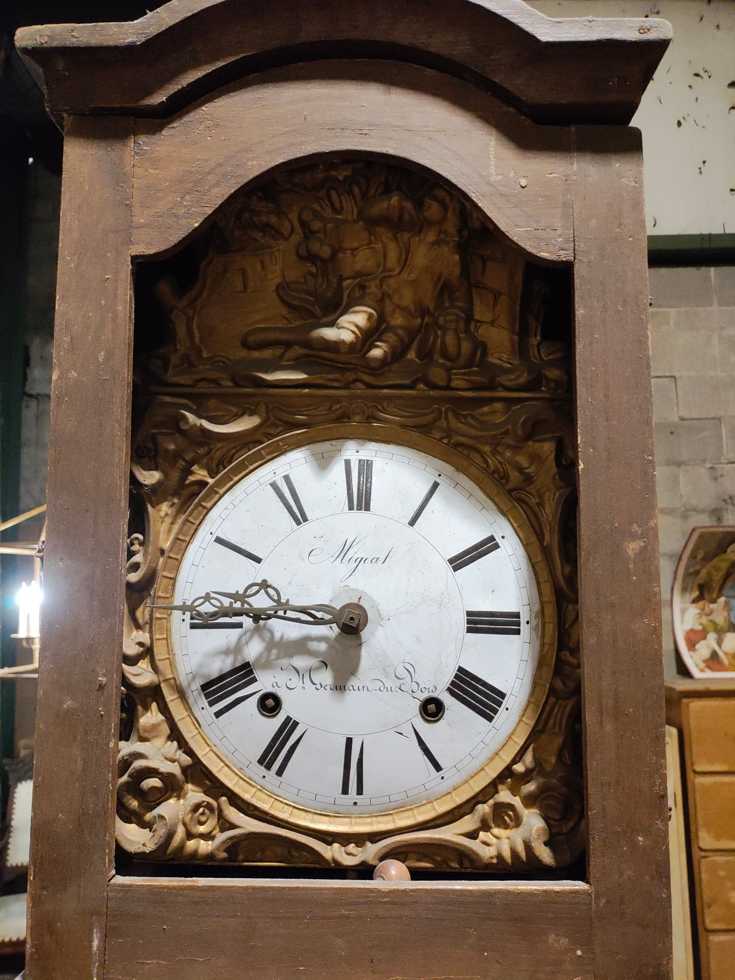 1880's French Grandfather Clock