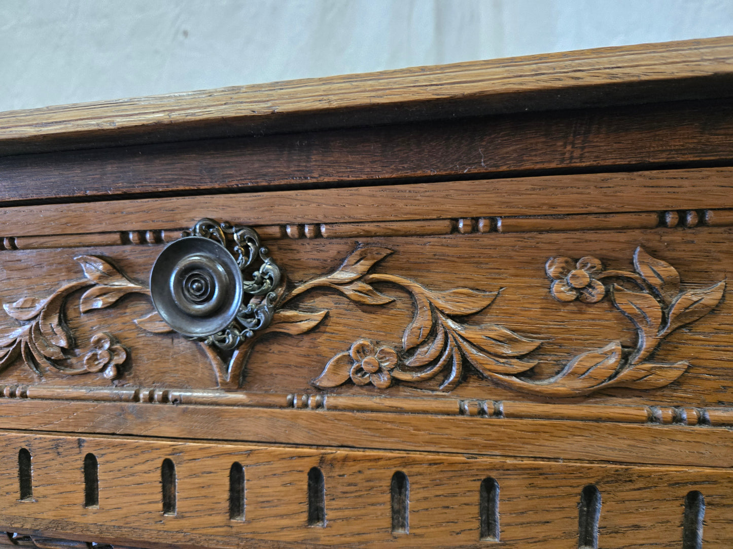 Early Century Louis XVI Oak Cabinet