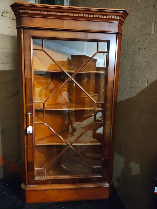 Early 1900s Edwardian display cabinet