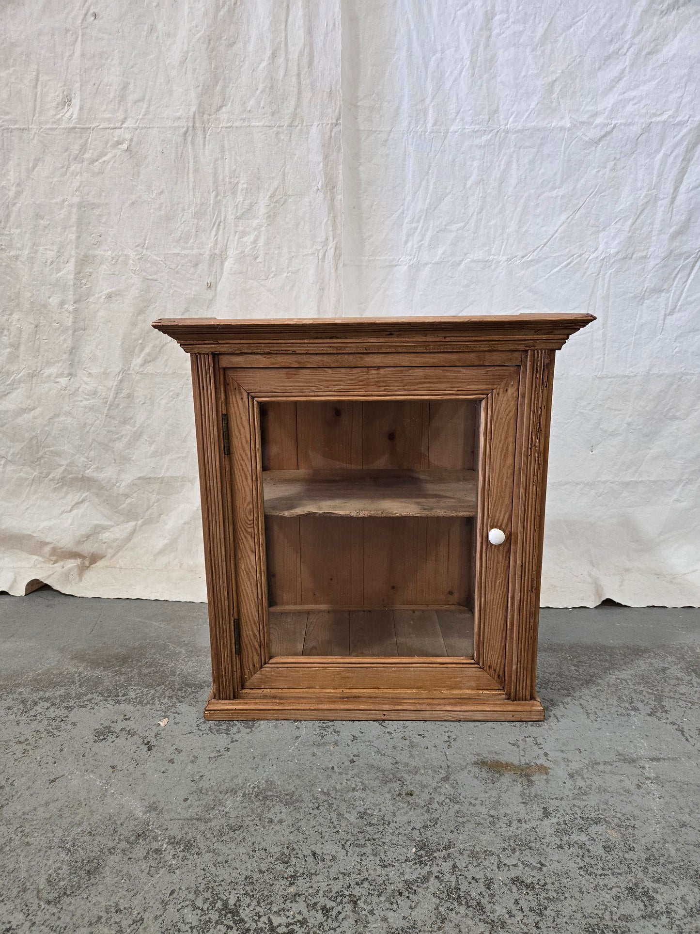 Early Century French Provincial Display Cabinet