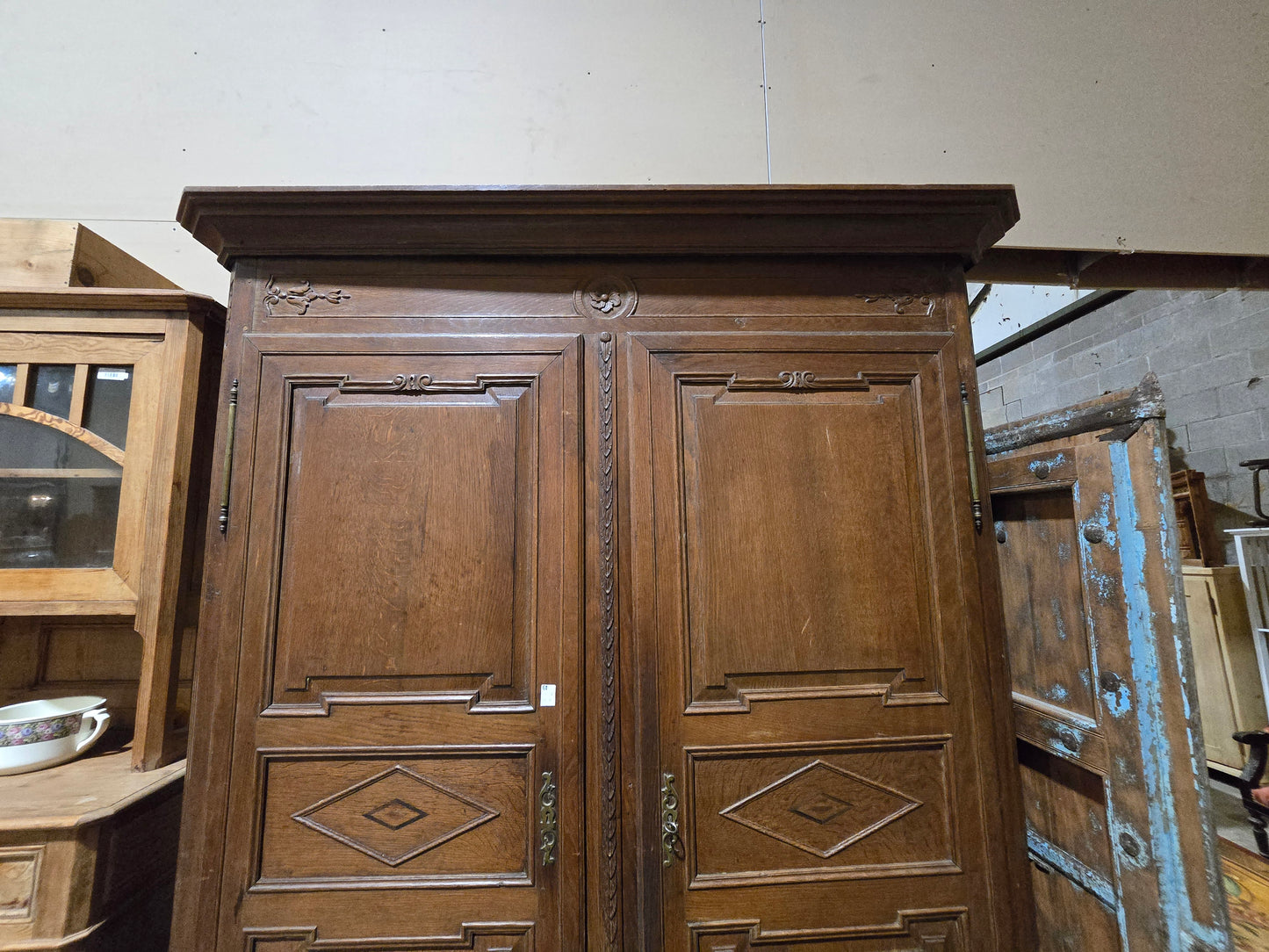 2Door Oak Armoire