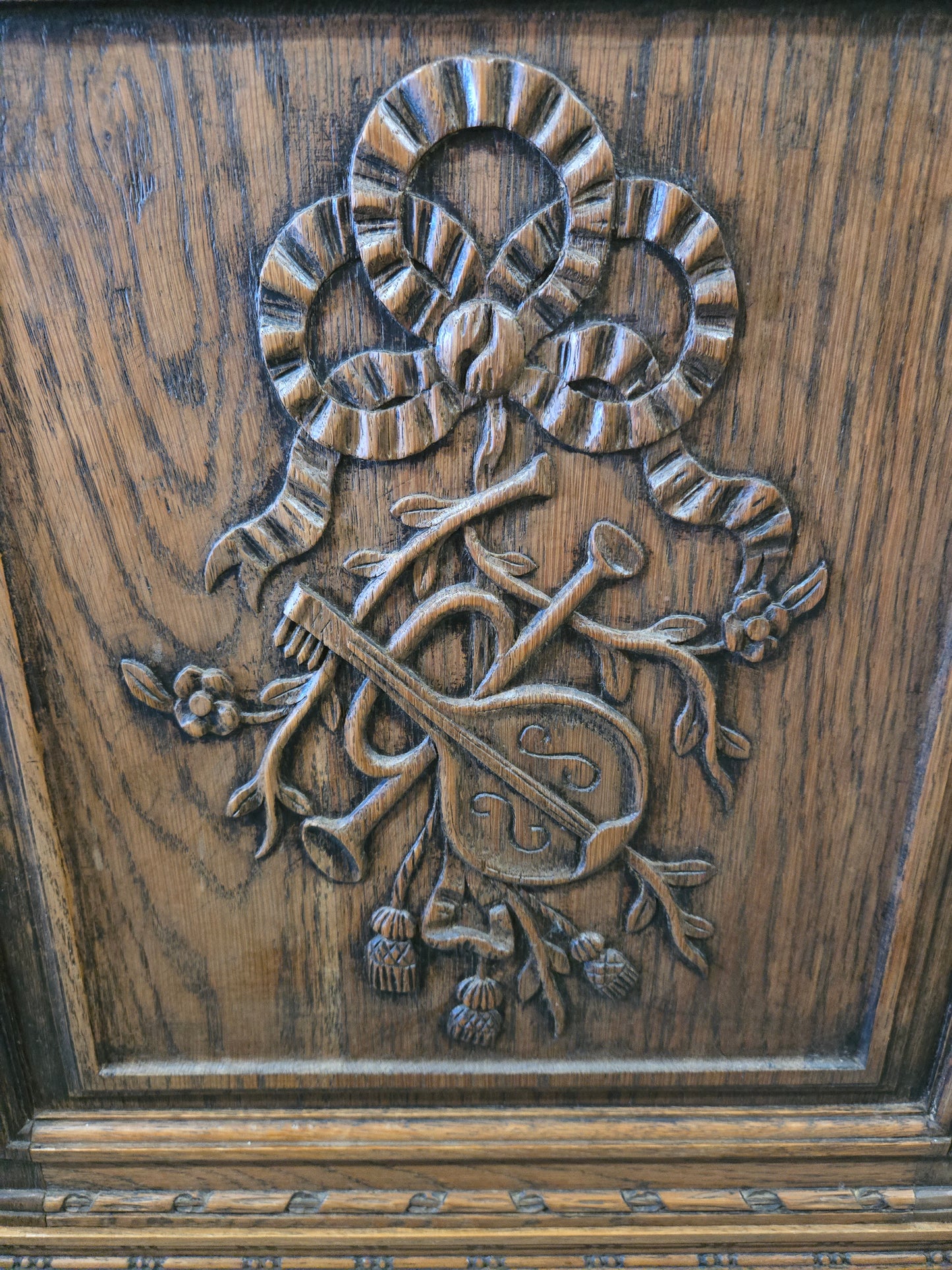 Early Century Louis XVI Oak Cabinet