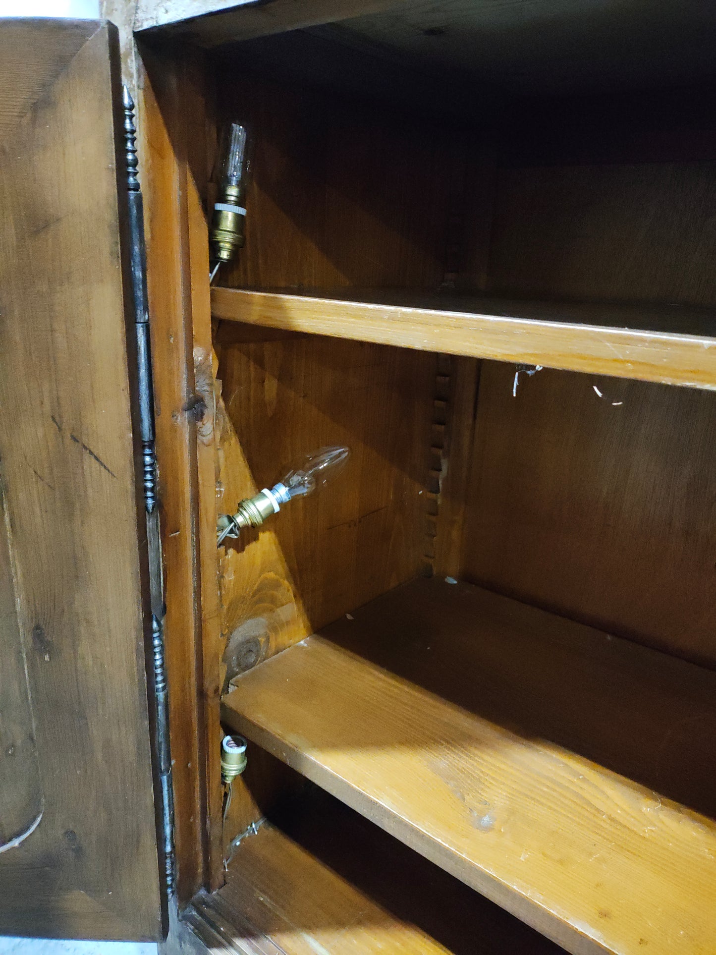 Monumental Mid-20th Century French Provincial Bibliothèque Wall Unit