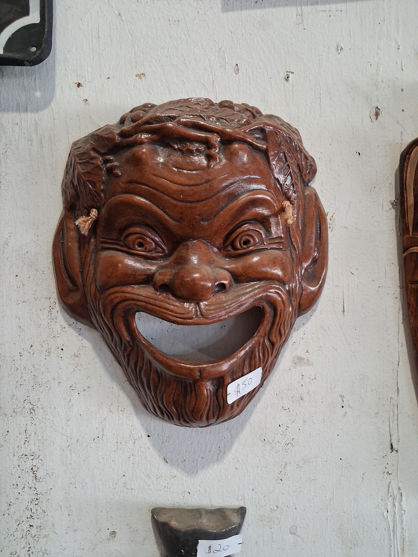 Commedia dell’arte style decorative mask