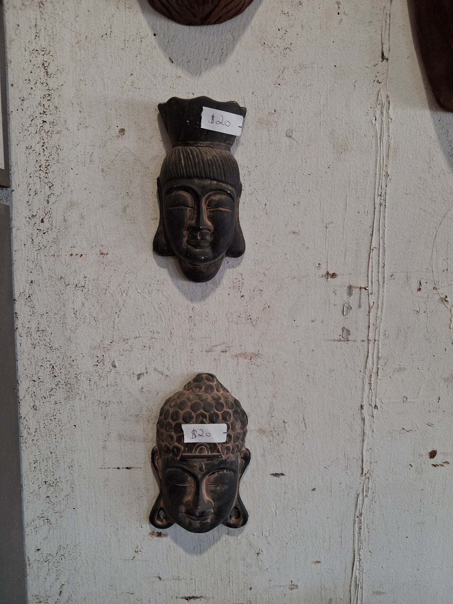 Vintage decorative Buddha wall mounts