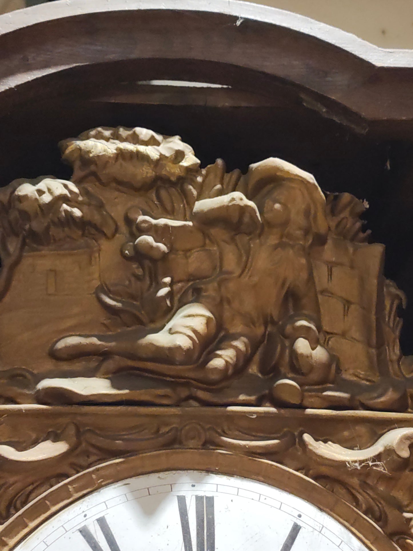 1880's French Grandfather Clock