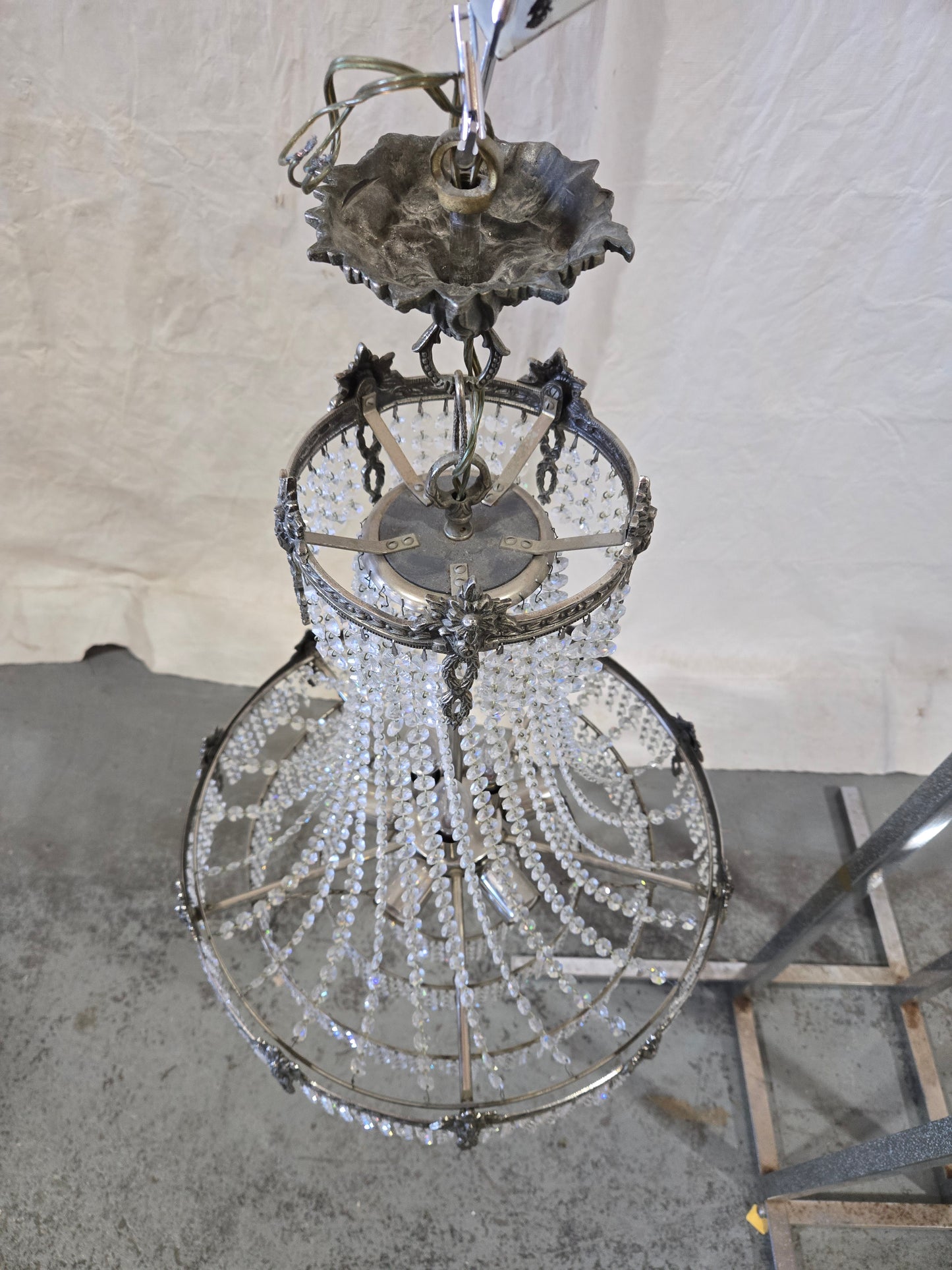 Early Century Neo Classical Chandelier