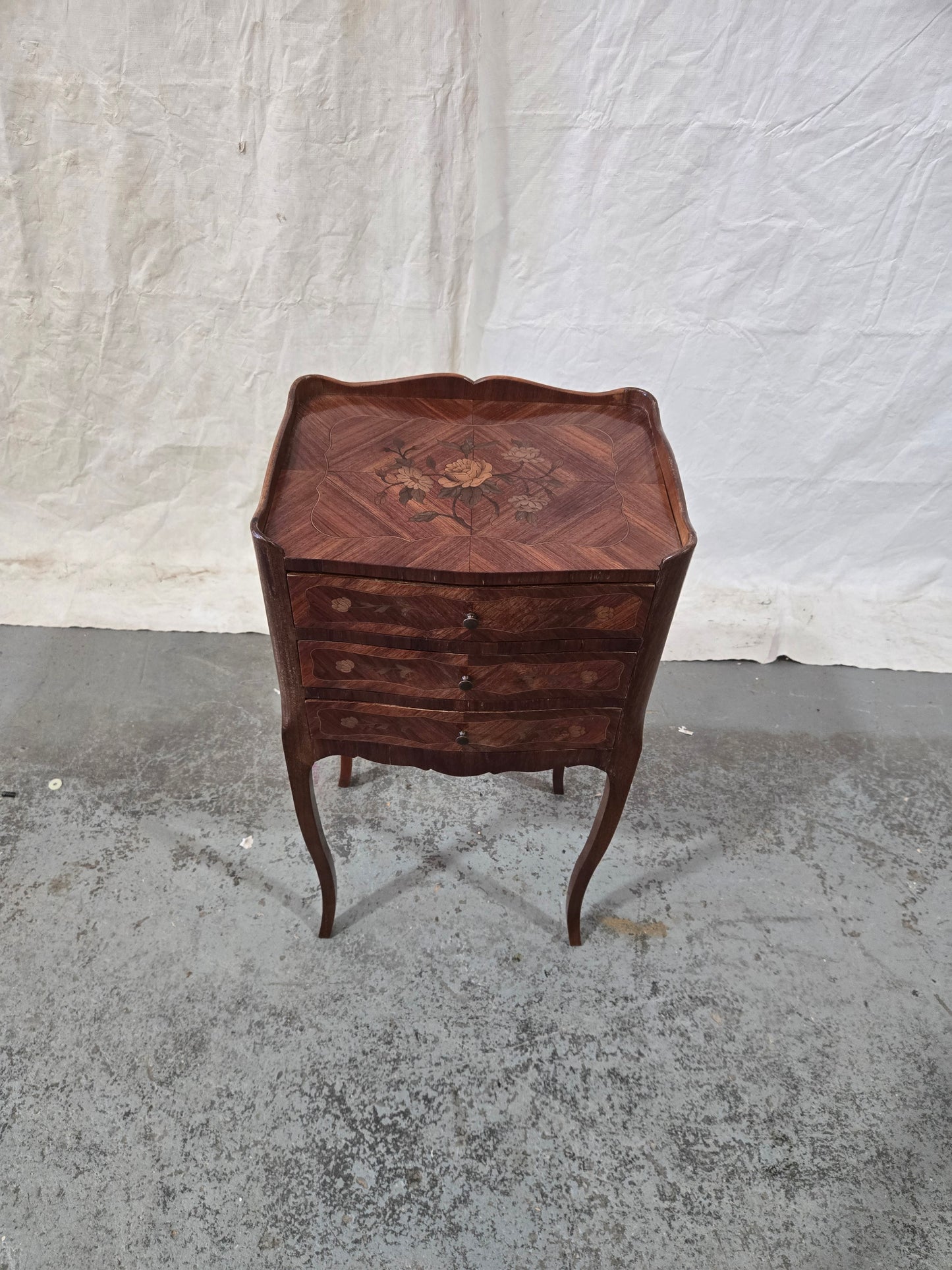 Early Century Louis XV Rosewood Nightstand