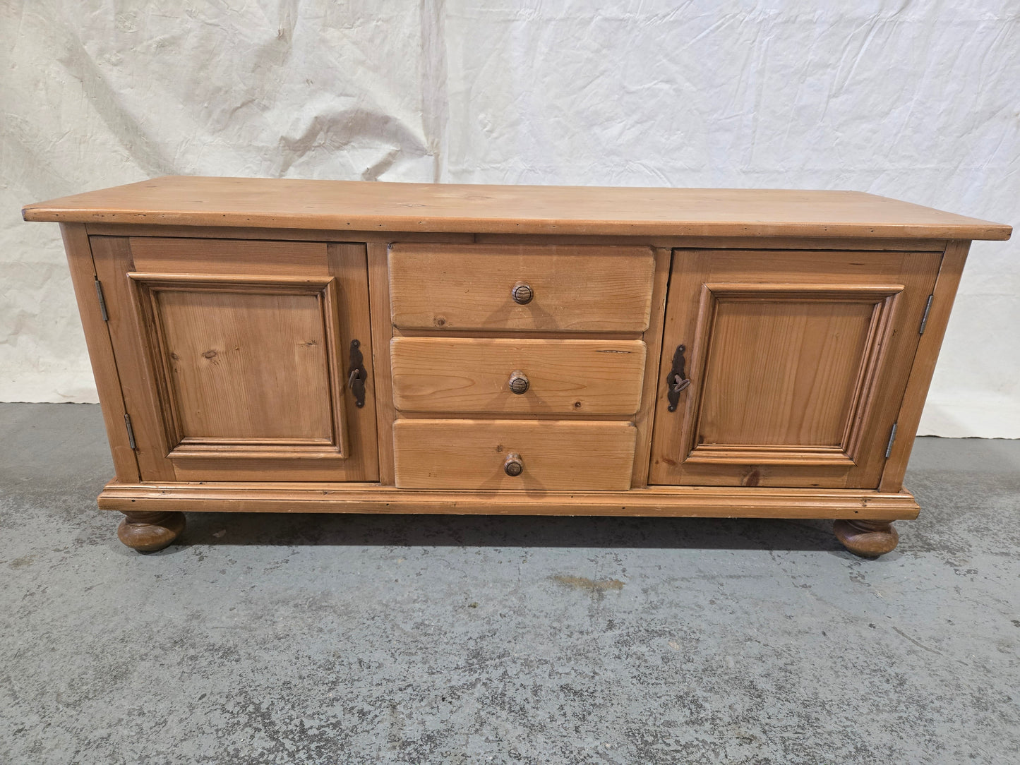 Early Century Pine Sideboard