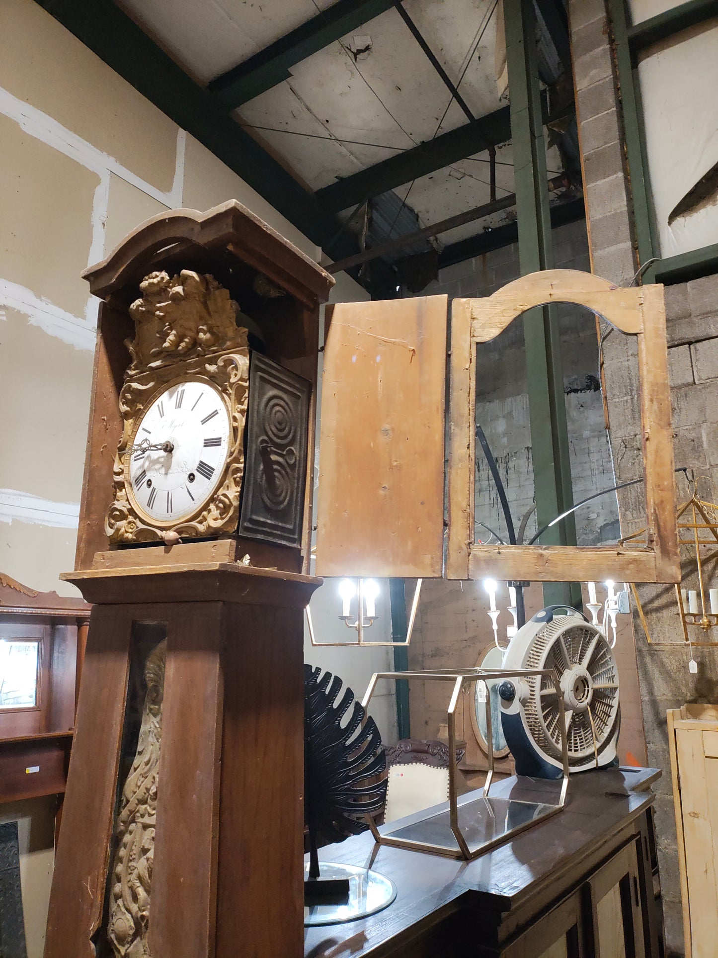 1880's French Grandfather Clock