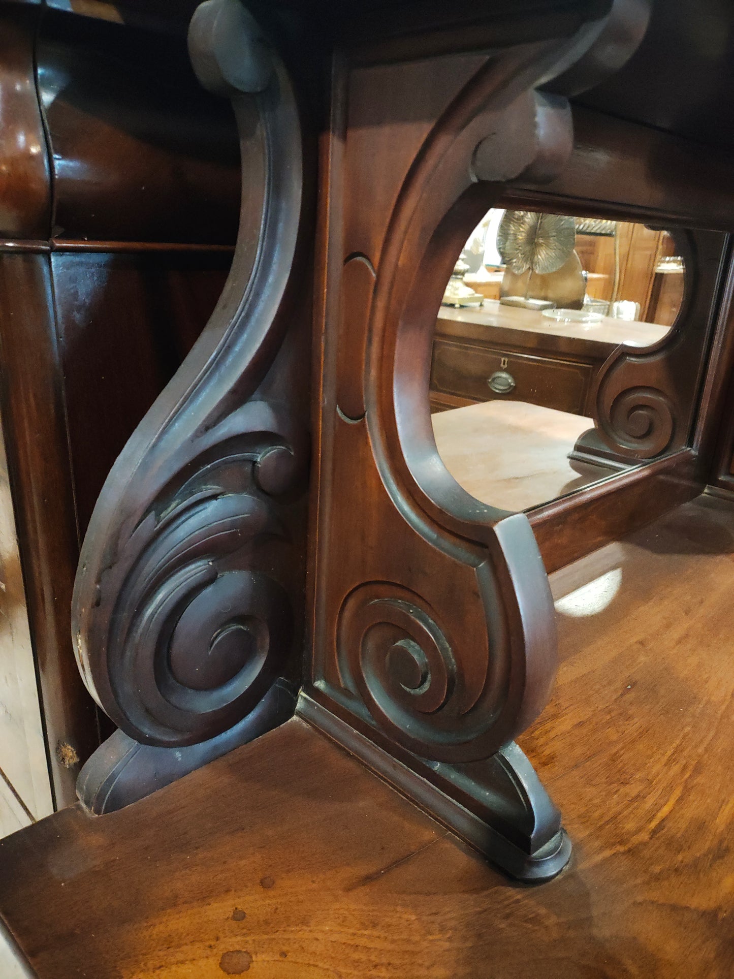 Louis Philippe mahogany buffet