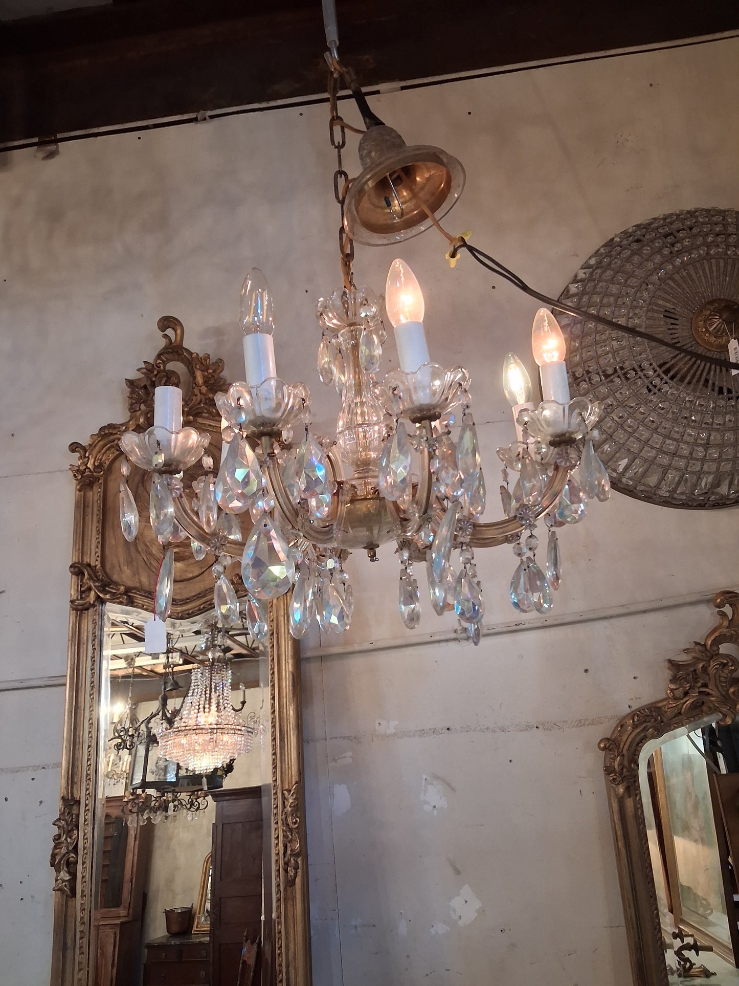 Crystal chandelier