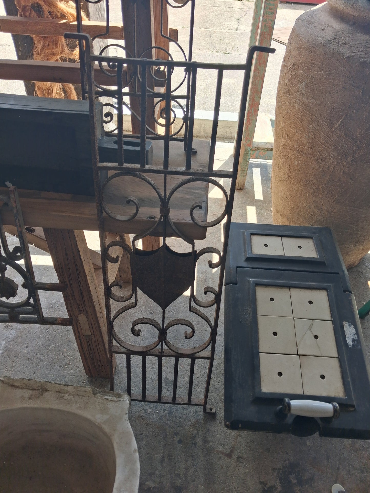 Antique Iron decor