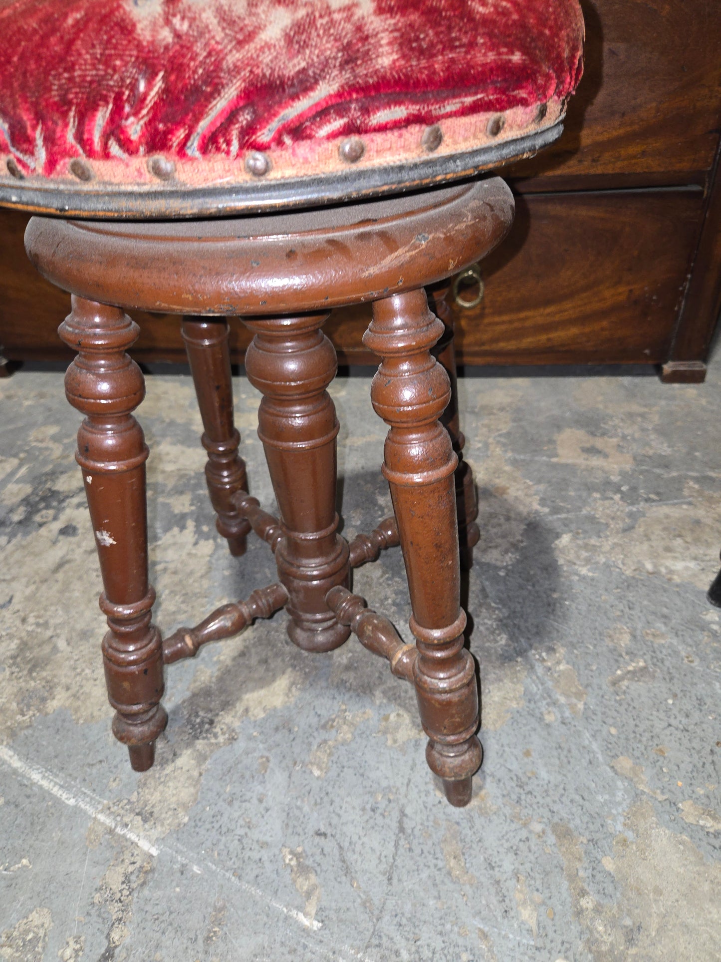 1880s French Piano Stools