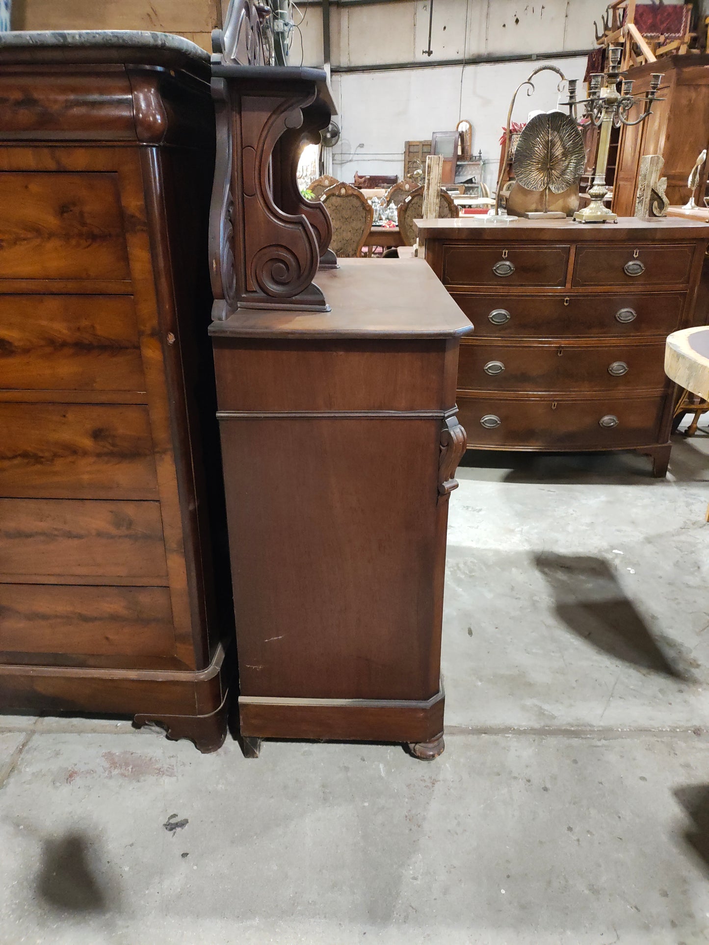 Louis Philippe mahogany buffet