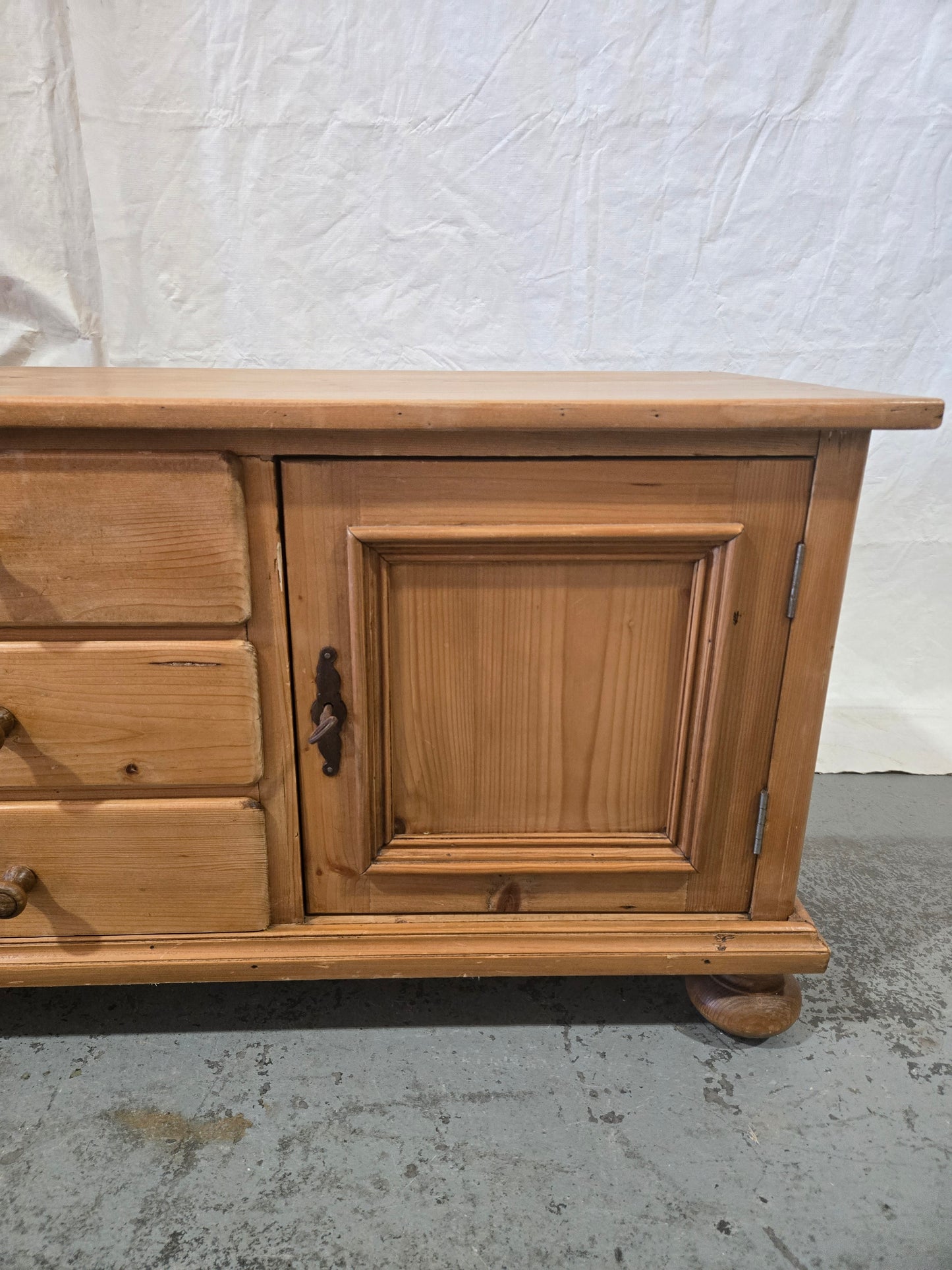 Early Century Pine Sideboard