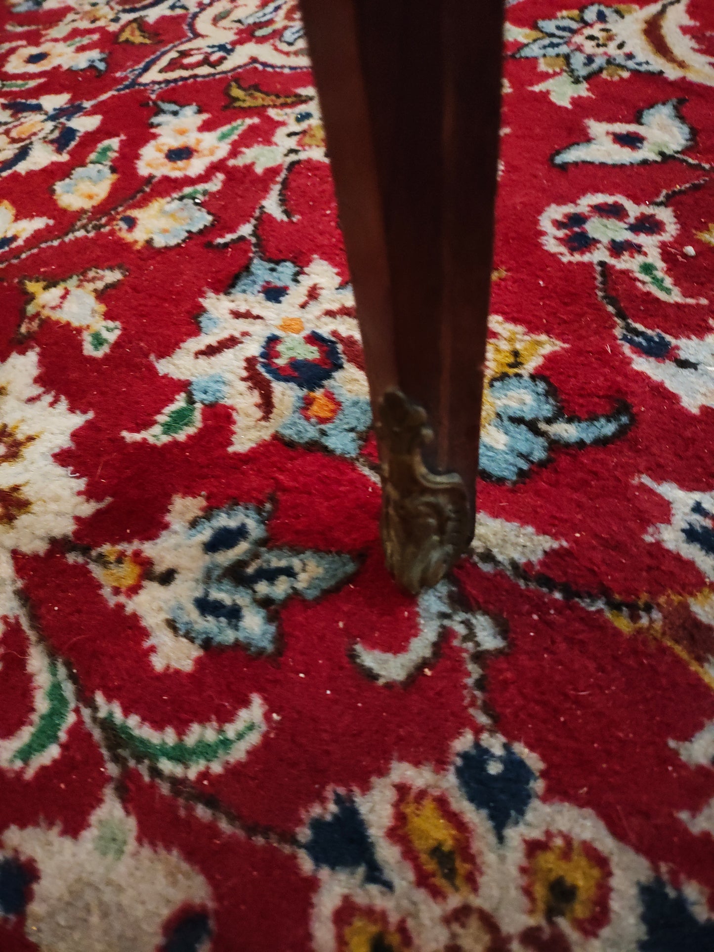 French Folding Card / Game Table with Marquetry Inlaid Top