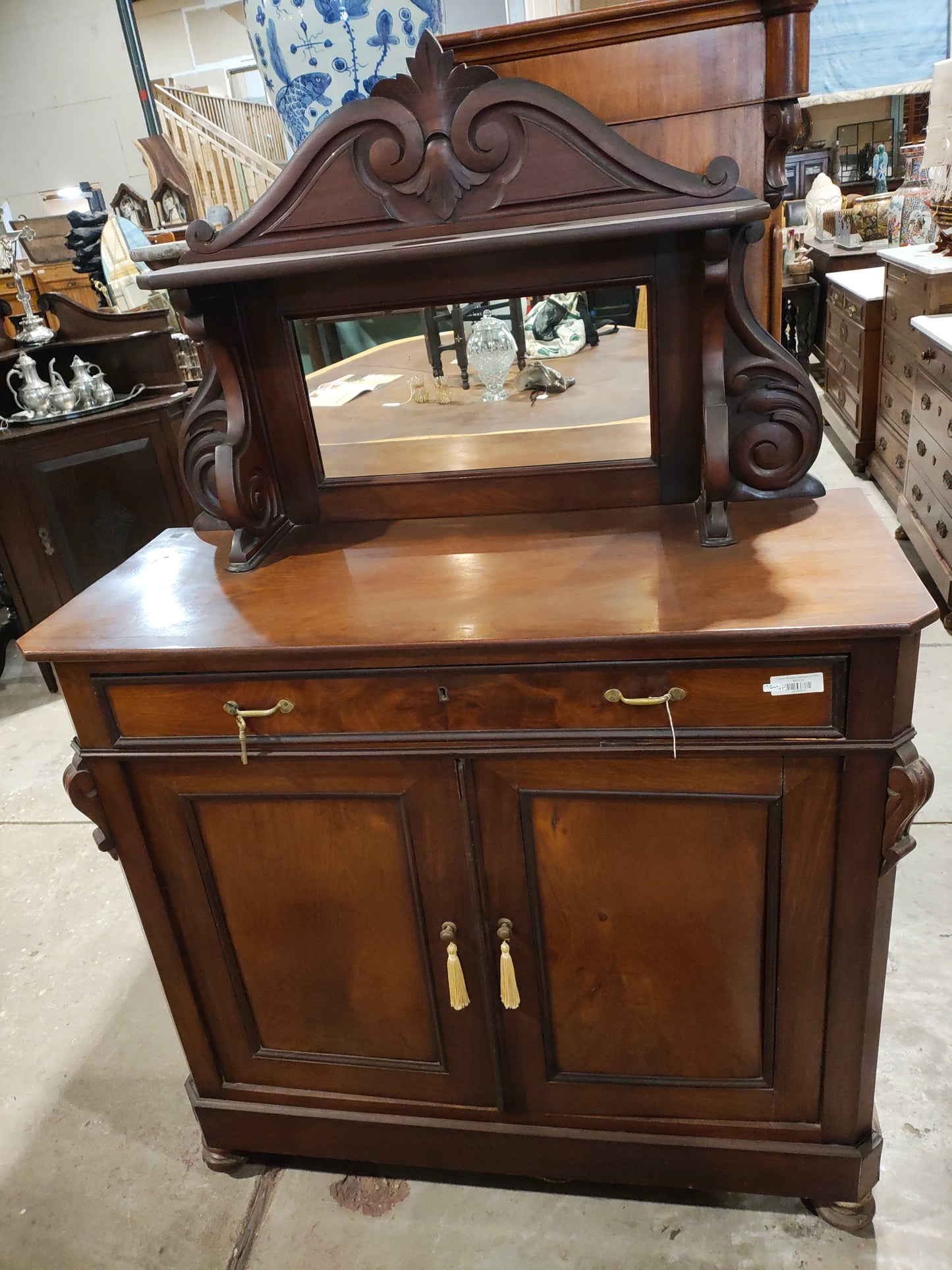 Louis Philippe mahogany buffet