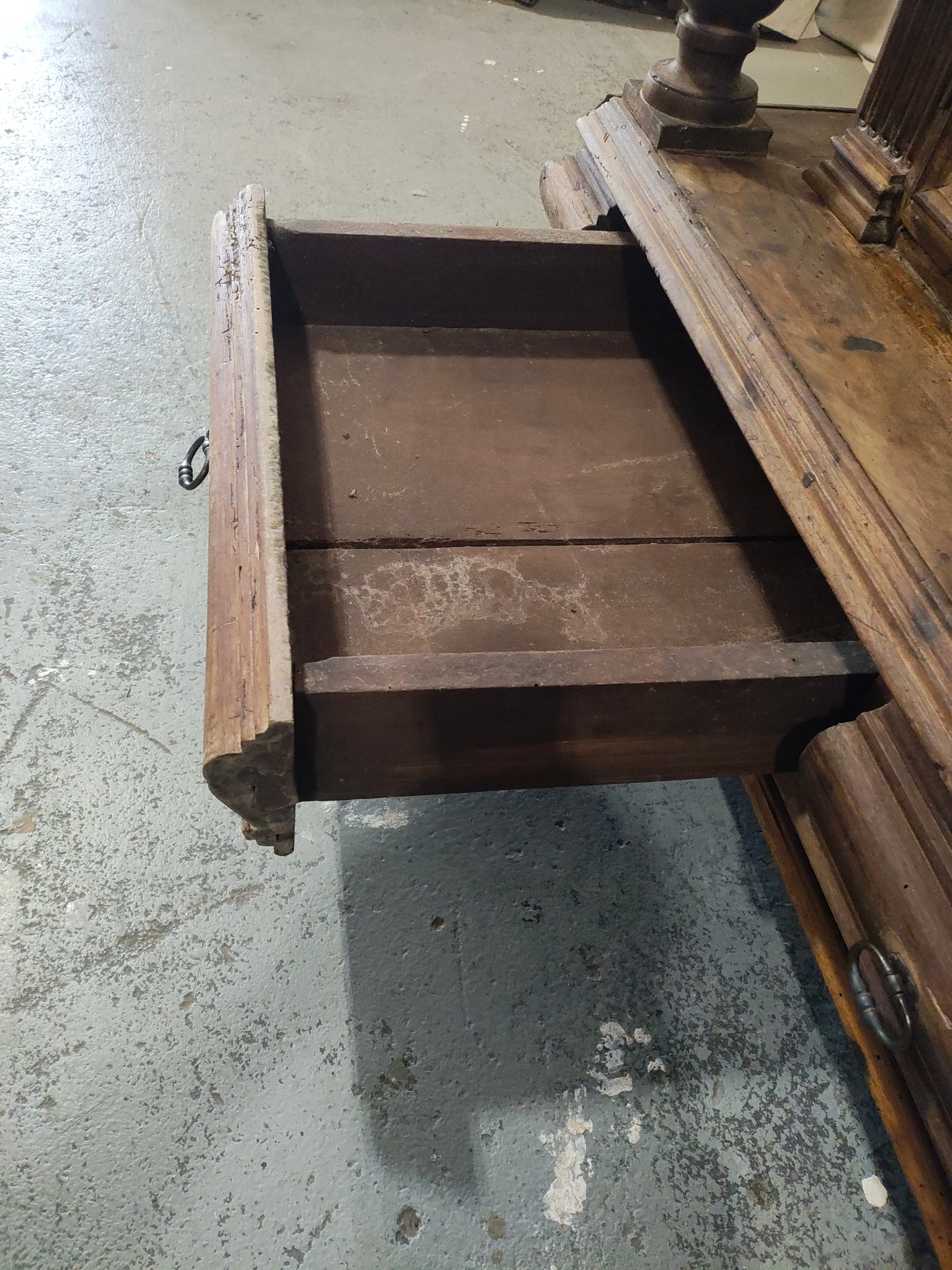 18th Century French Provincial Walnut Buffet à Deux Corps