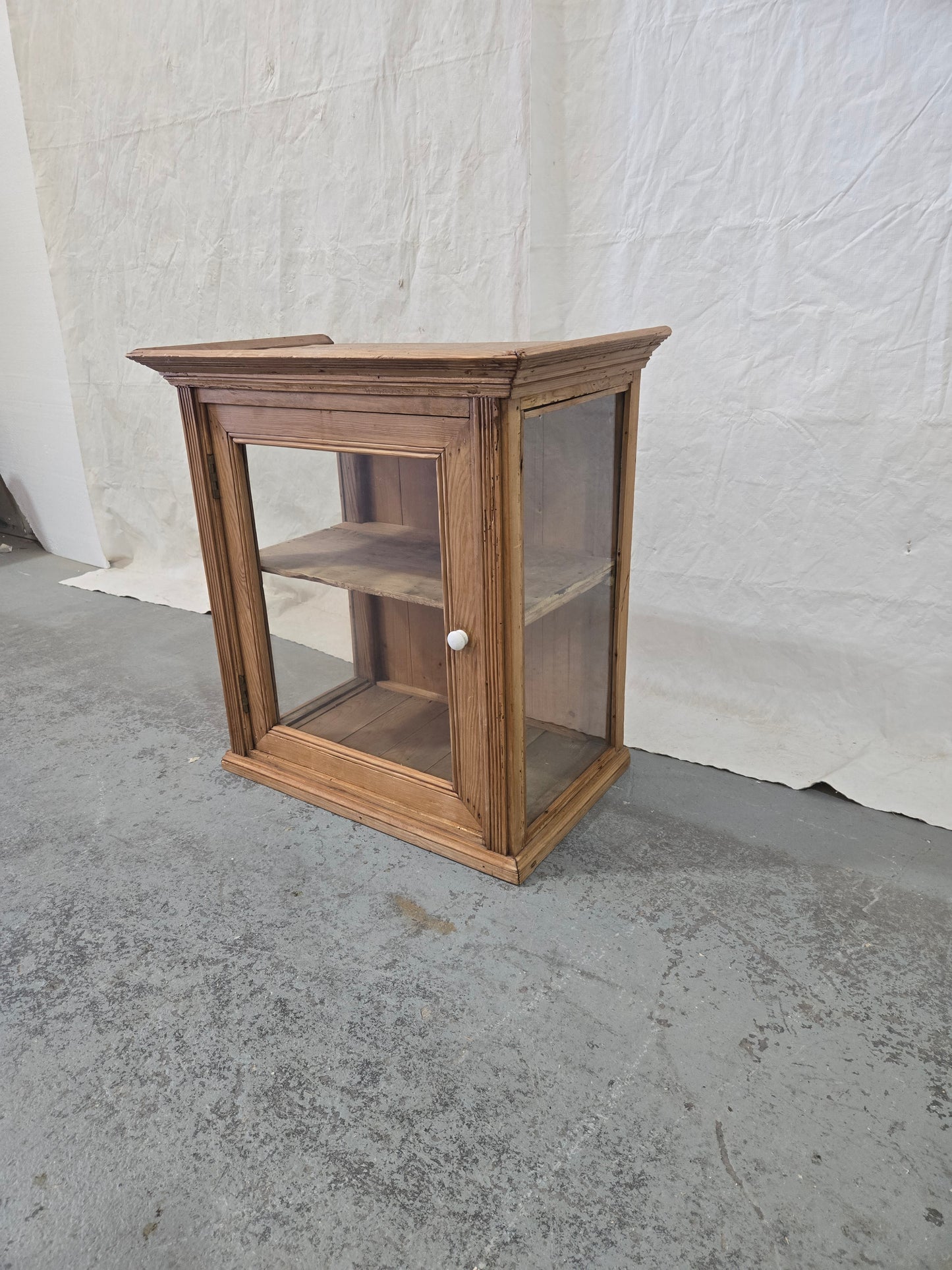 Early Century French Provincial Display Cabinet