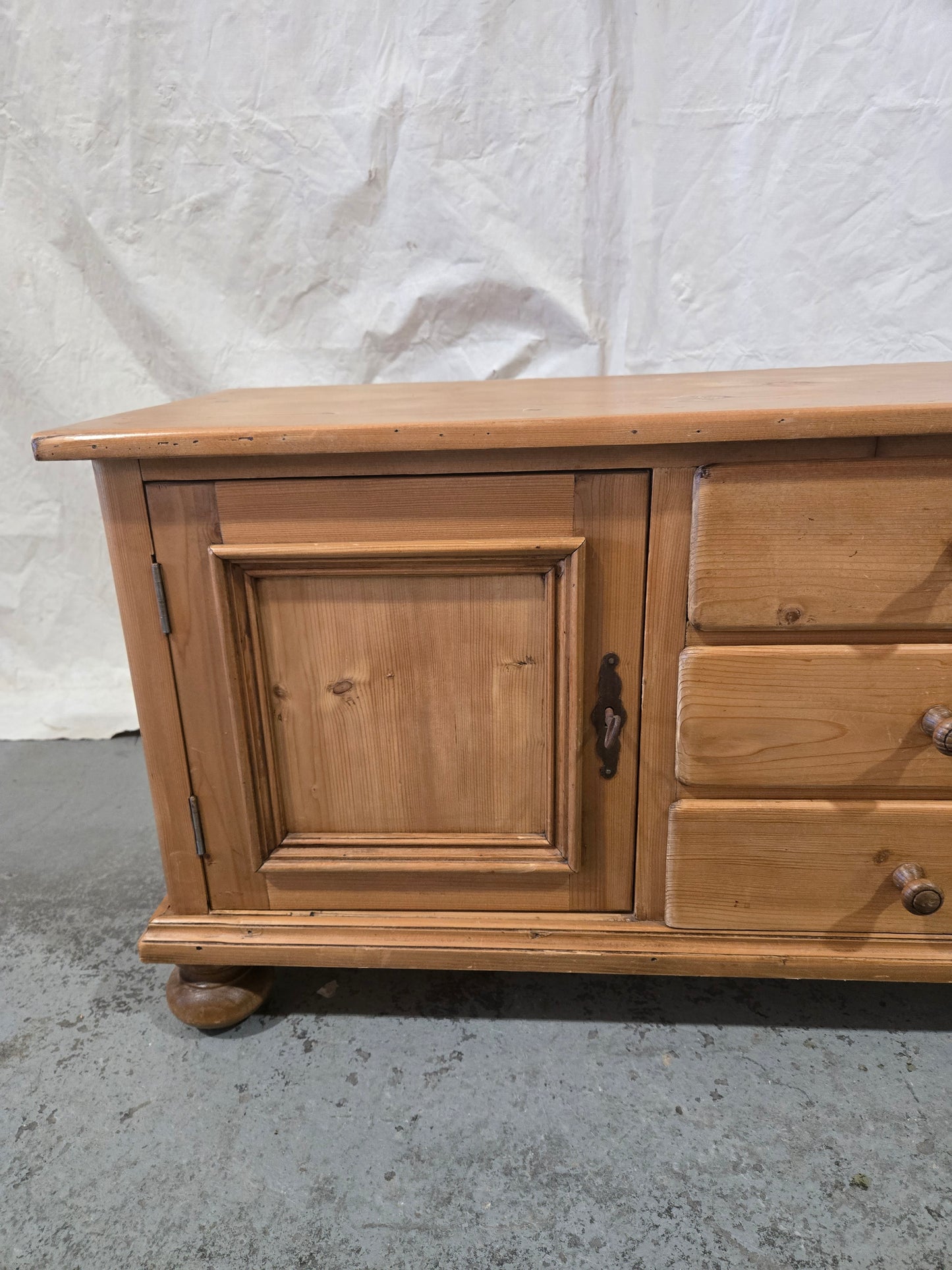 Early Century Pine Sideboard