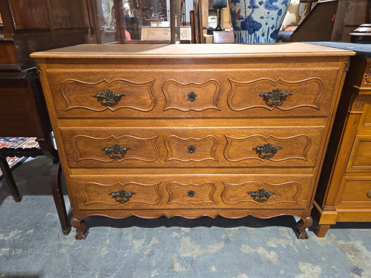 Louis XV Oak Commode