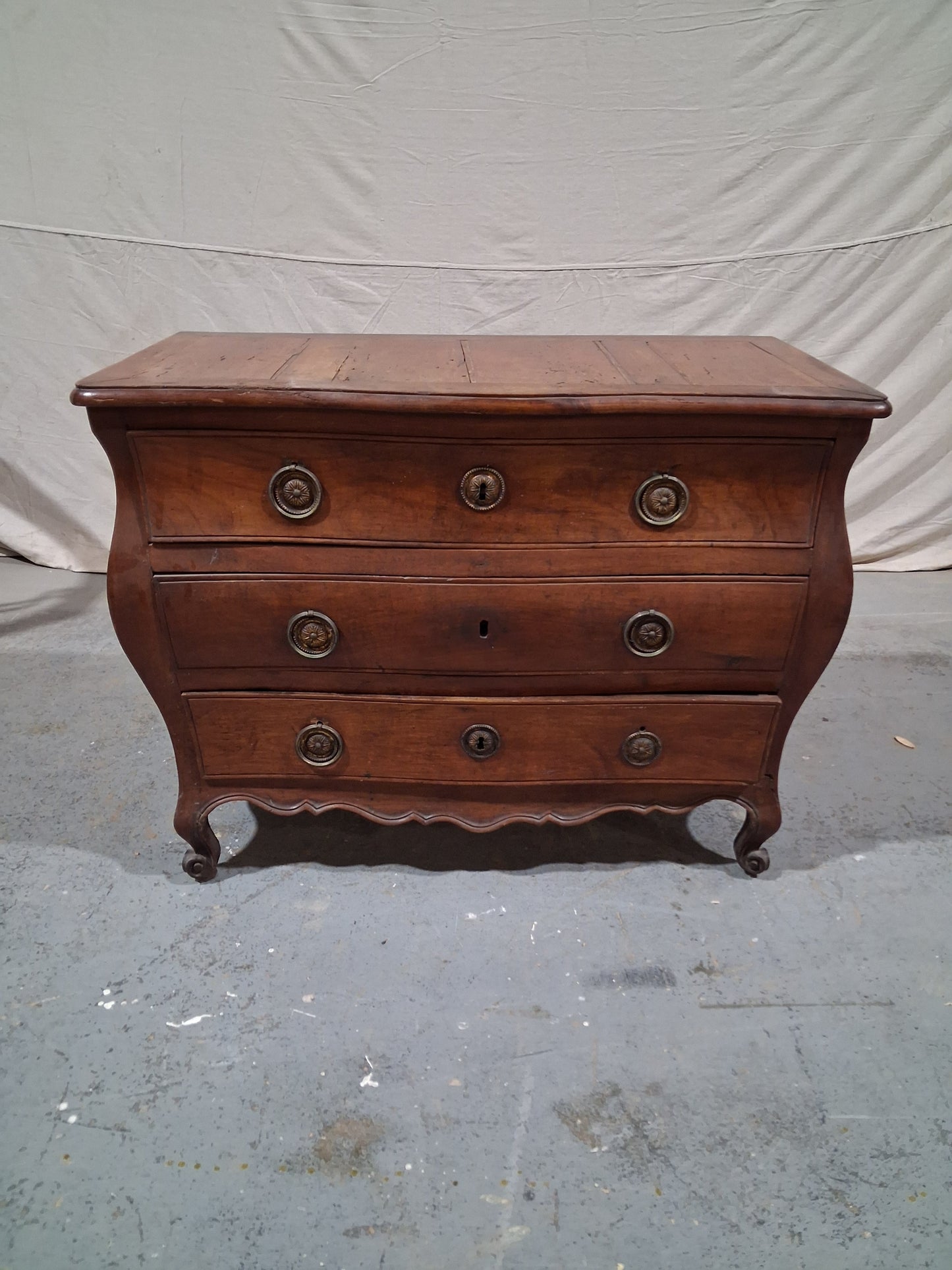 18th Century French Louis XV Provincial Walnut Commode