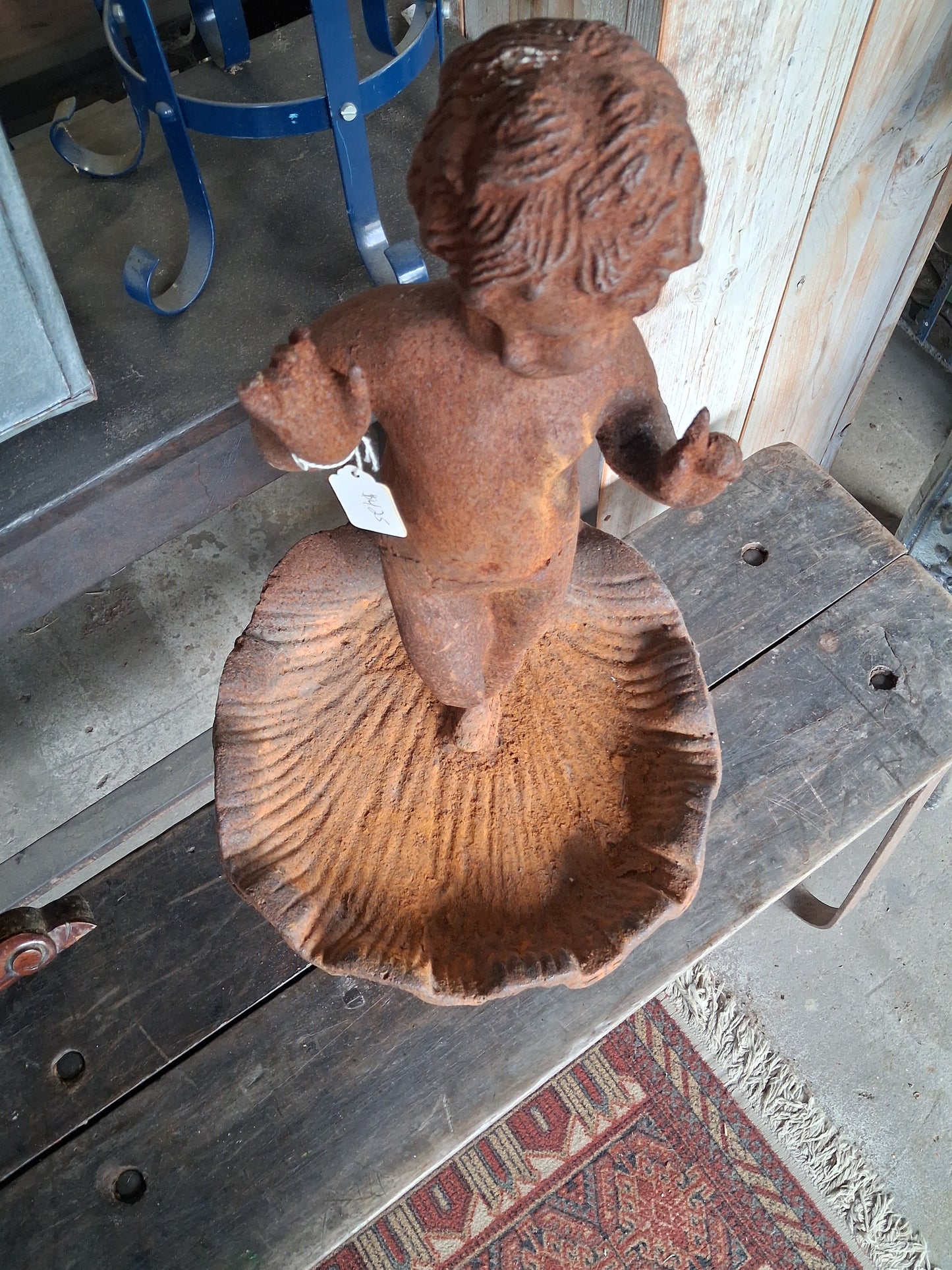Standing Cast iron fountain outdoor decor
