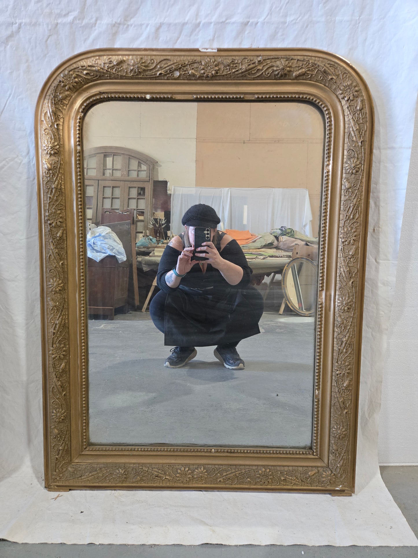 Late 1800s Louis Philippe Mirror