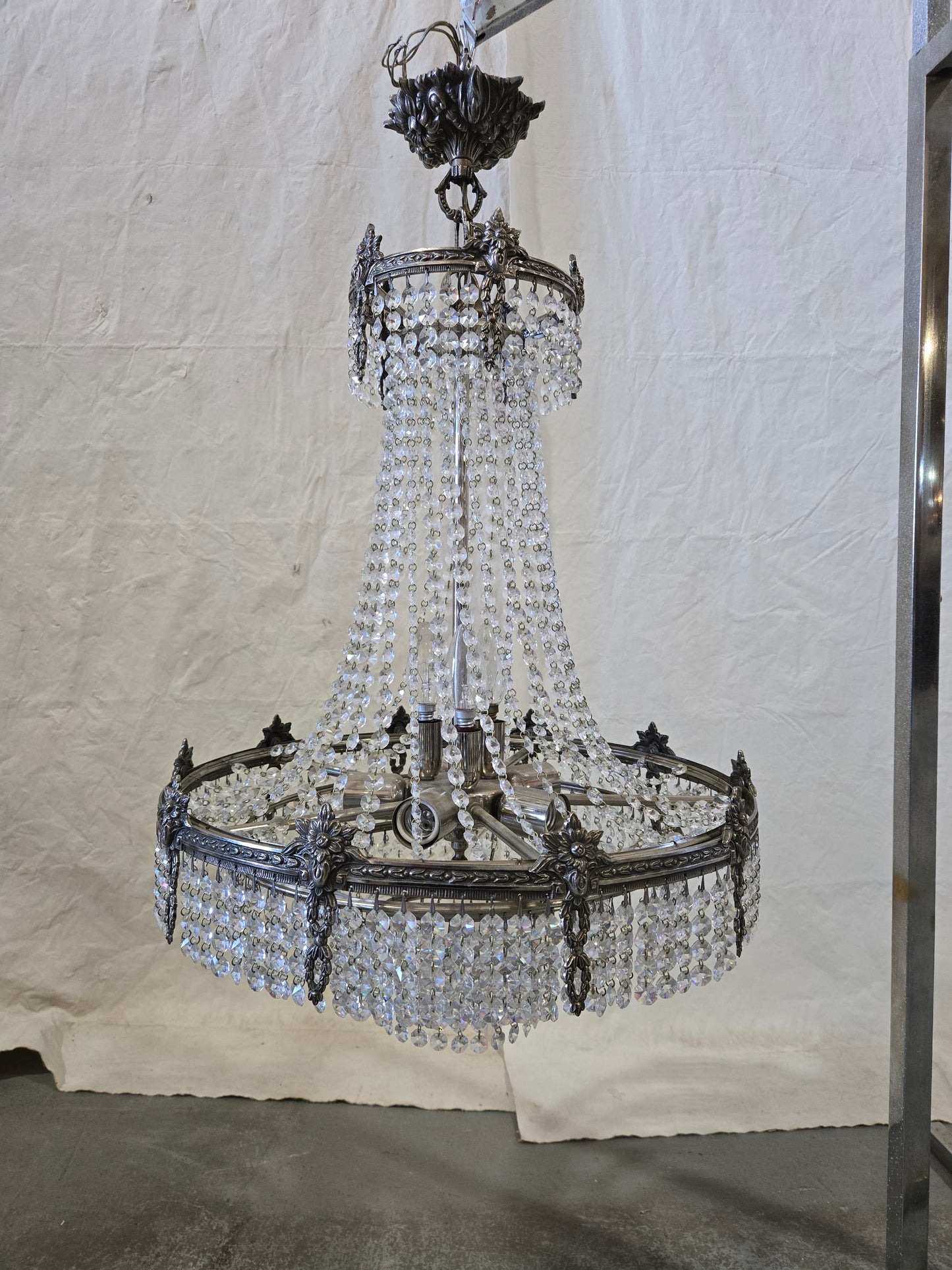 Early Century Neo Classical Chandelier