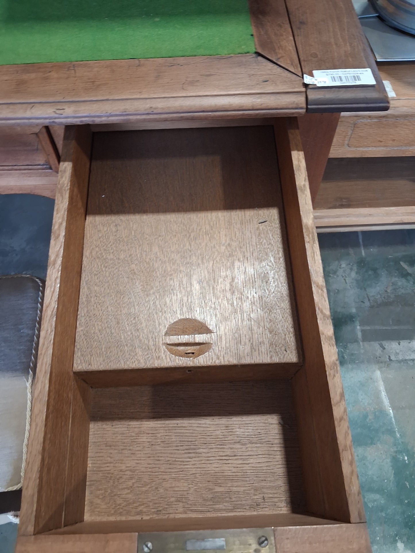 1880s French Walnut Lady's desk