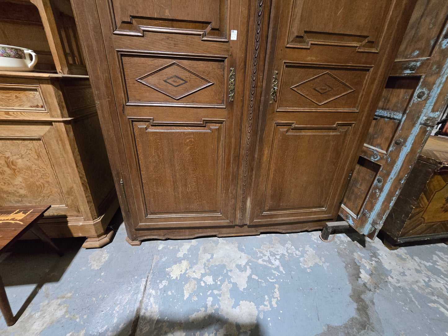 2Door Oak Armoire