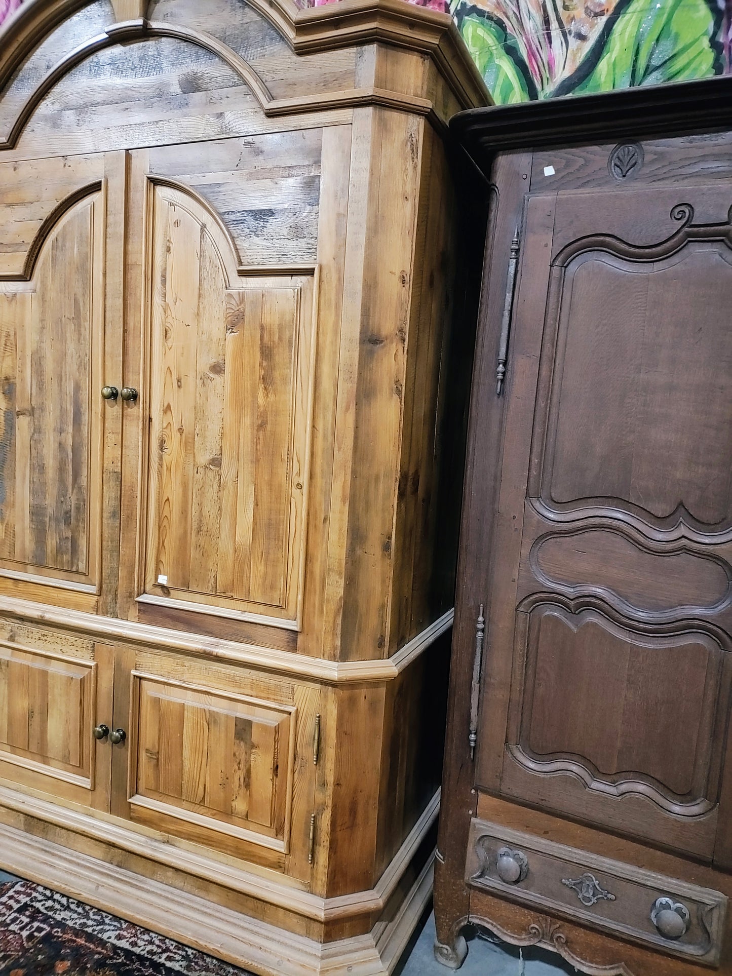 European country style armoire