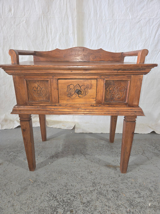 Late 1800s Teak occasional table