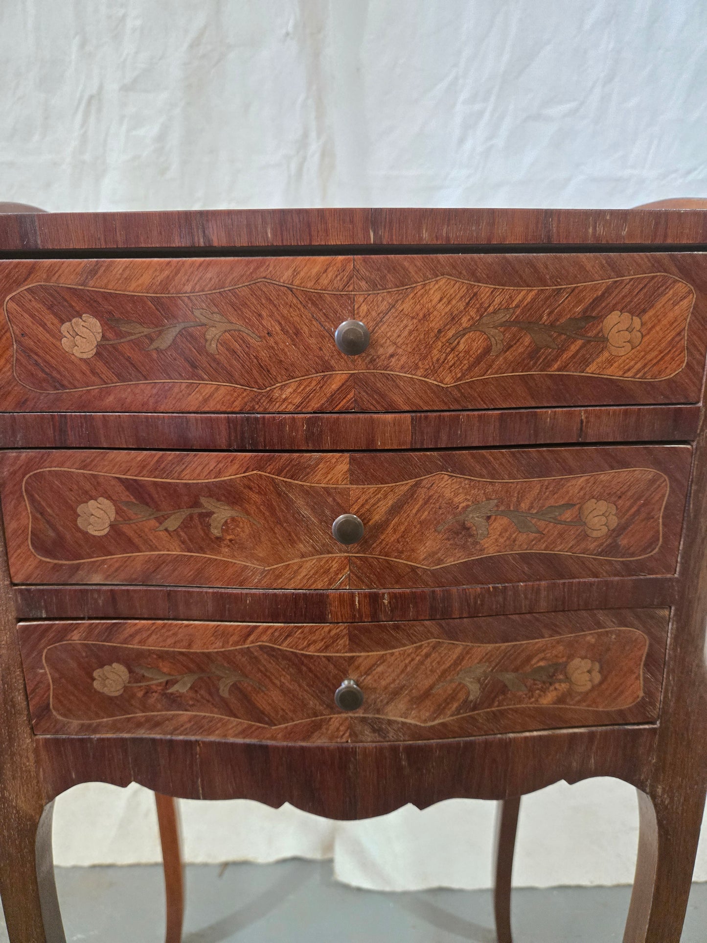 Early Century Louis XV Rosewood Nightstand