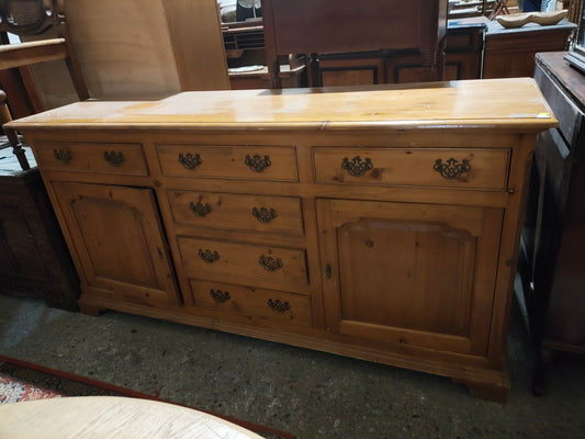 Early 2000s Country French pine sideboard