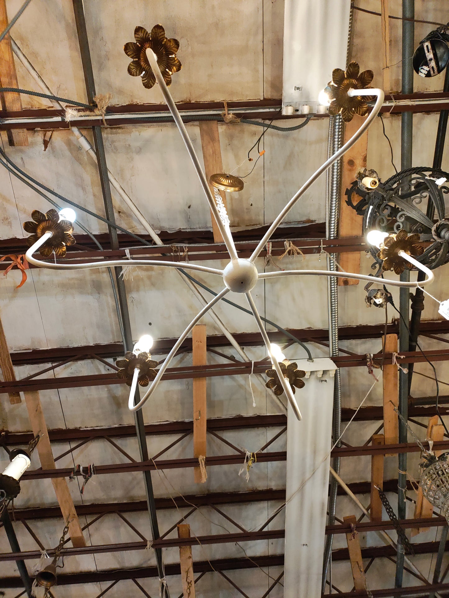 Lucy 6 light chandelier