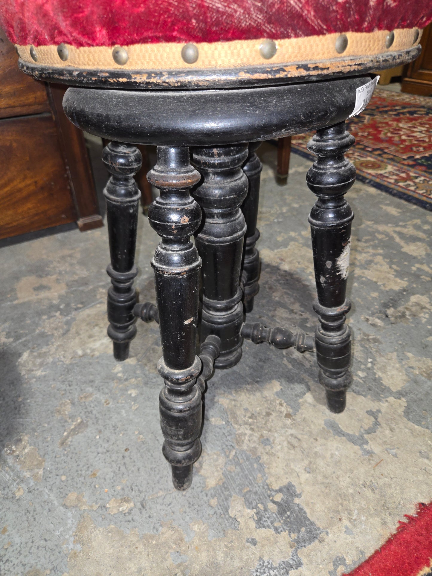 1880s French Piano Stools