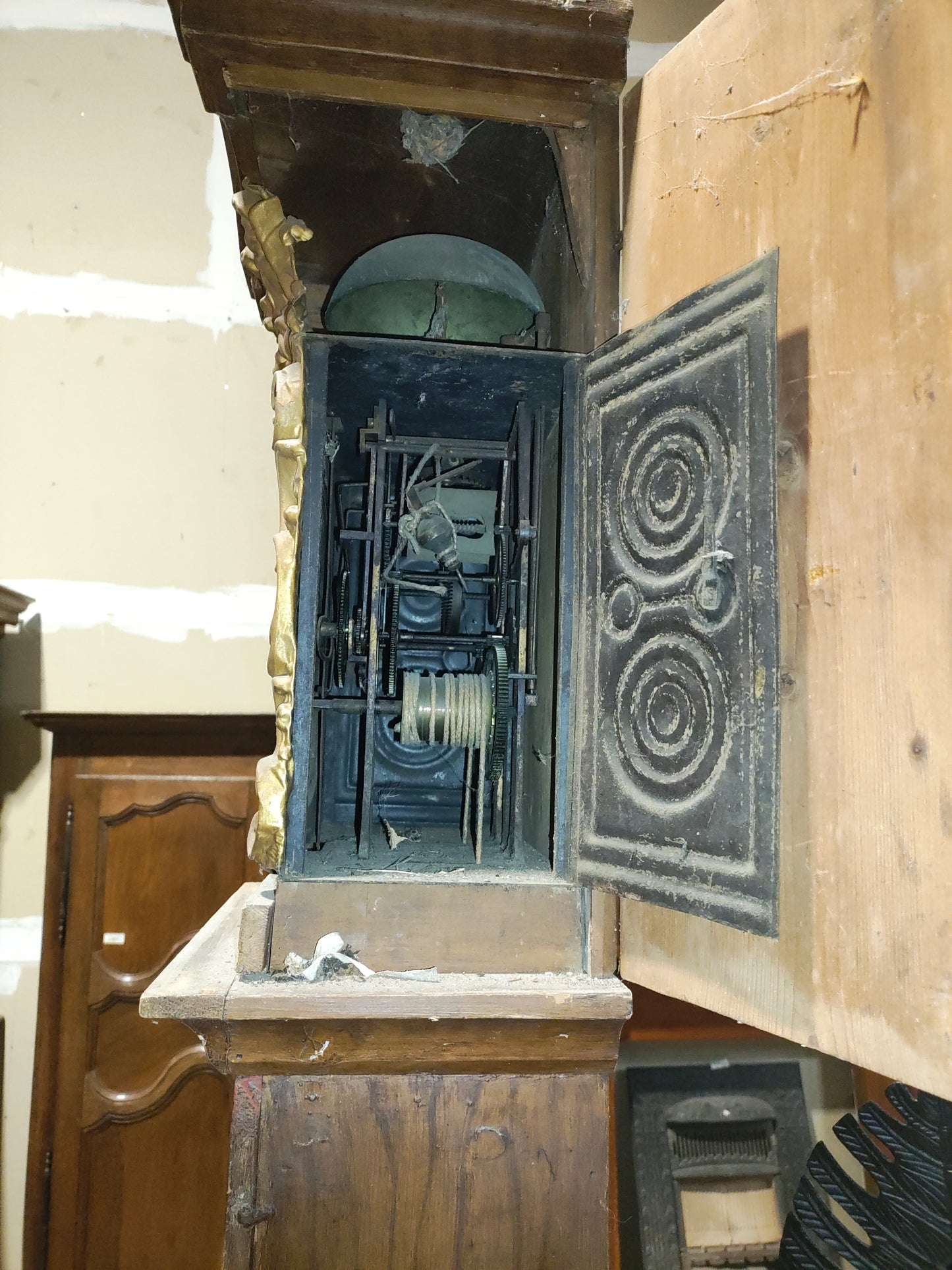 1880's French Grandfather Clock