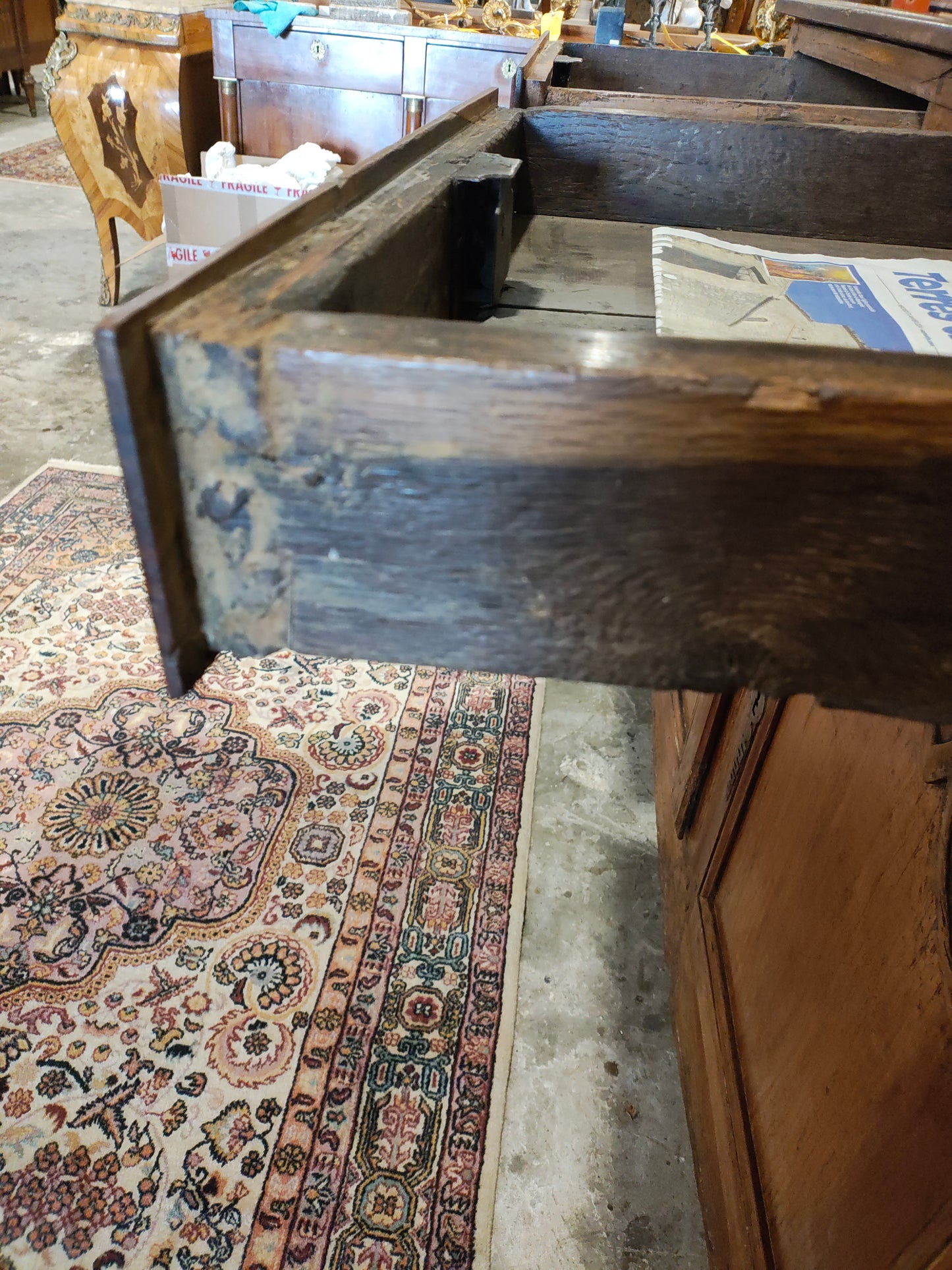 18th Century Provençal Walnut Buffet, Circa 1780
