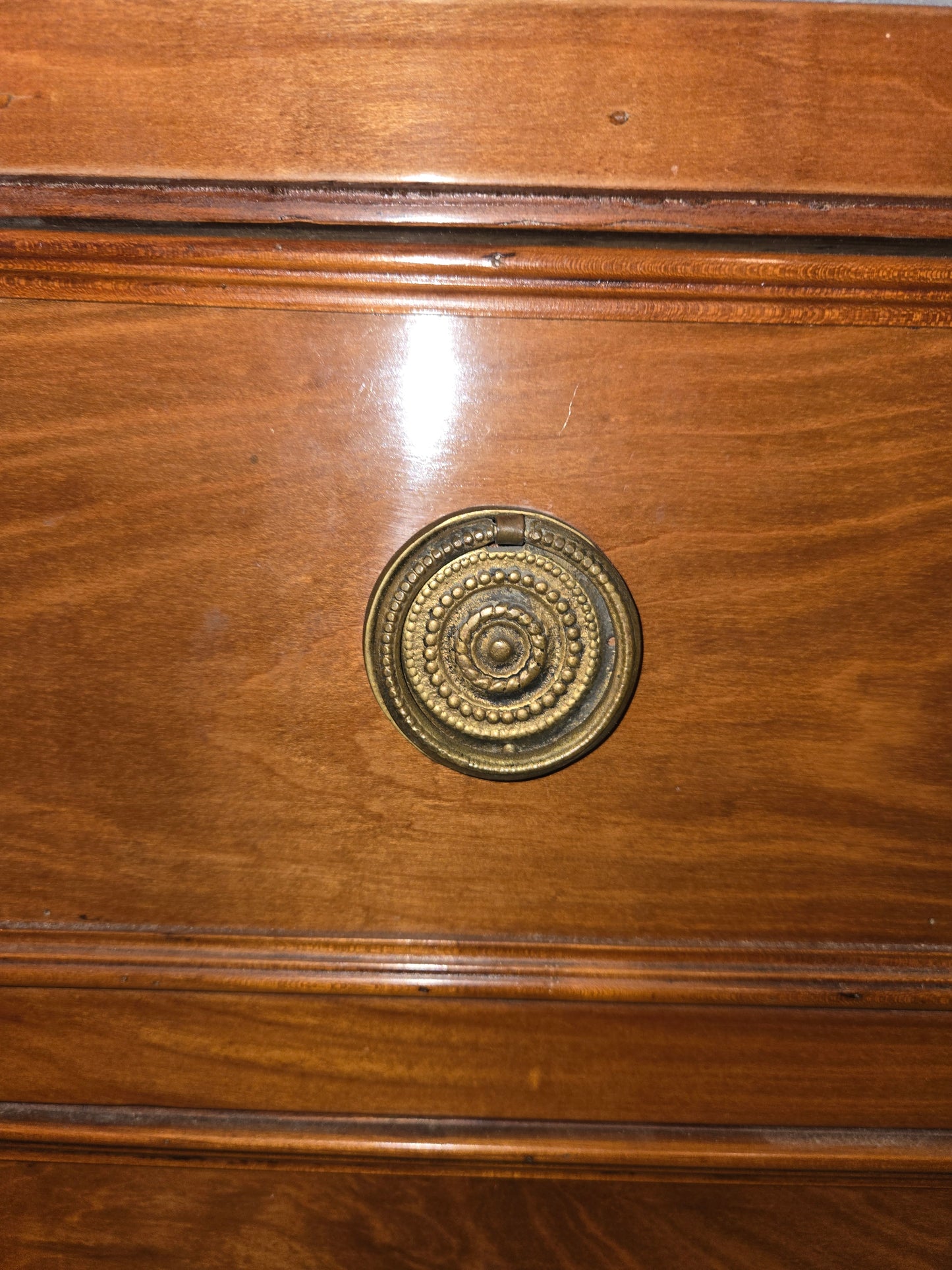 Mid 1800s LXVI Commode with Marble