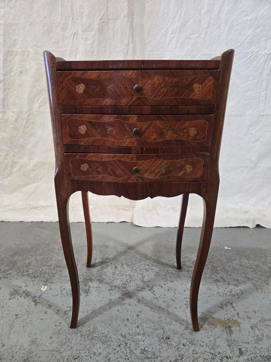 Early Century Louis XV Rosewood Nightstand