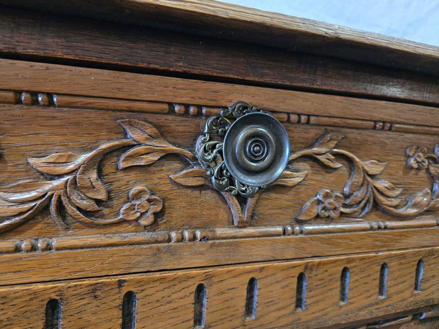 Early Century Louis XVI Oak Cabinet