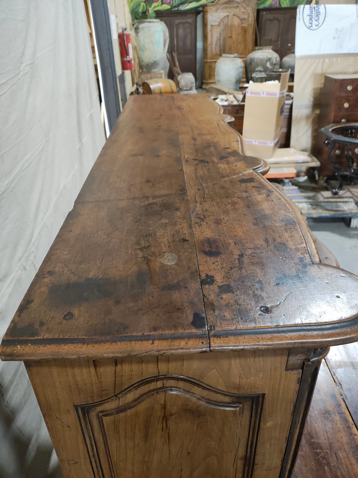 Mid-19th Century French Provincial Buffet à Deux Corps, Circa 1850