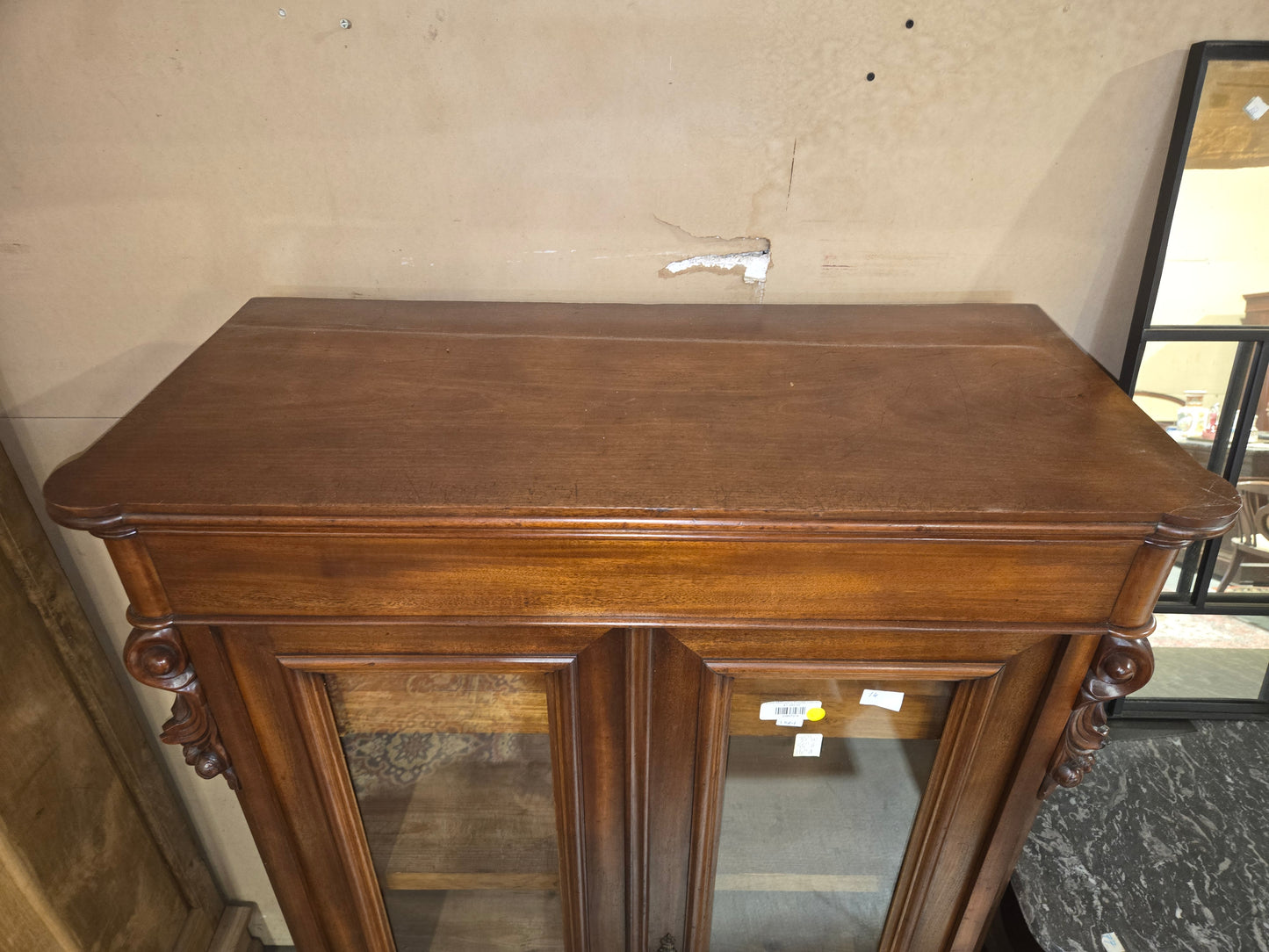 Small Mahogany Display cabinet